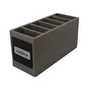 Benchmaster AR-15 Magazine Rack 6 Closed Cell High Density Foam Gray - Benchmaster