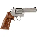 Korth Silver Mongoose 357 Magnum Revolver 5.25" Silver Barrel 6 Round Walnut Grip - Korth