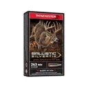 Winchester Ballistic Silvertip 243 Winchester Ammo 95 Grain Polymer Tip Case of 200 (10 Boxes of 20) - Winchester