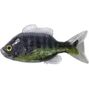 LIVETARGET Sunfish 3.8" Swimbait Black/Green - LIVETARGET