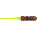 BaitFuel NanoSnak 2" Grub Pumpkin Chartreuse - Baitfuel