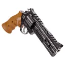 Korth NXR 44 Remington Magnum Revolver 6" Black DLC Barrel 6 Round Walnut Grip - Korth
