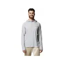 Columbia Men's PFG Solar Stream Elite II Hoodie Cool Gray Medium - Columbia