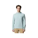 Columbia Men's Wild Cast Sun Hoodie Crushed Blue Medium - Columbia
