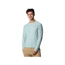 Columbia Men's Wild Cast Sun Shirt Crushed Blue 2XL - Columbia