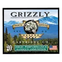Grizzly Cartridge High Performance Handgun 38 Special +P Ammo 148 Grain Full Metal Jacket Box of 20 - Grizzly Cartridge