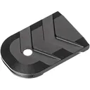 Tyrant Designs Magazine Base Pad for Glock 17, 17L, 19, 19X, 22, 23, 24, 31, 32, 33, 34, 35, 45 Aluminum Black - Tyrant Designs