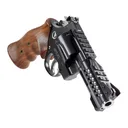 Korth NXR 44 Remington Magnum Revolver 4" Black DLC Barrel 6 Round Walnut Grip - Korth