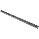 EGW Picatinny Rail Scope Mount Extrusion with Slots 32" Anodized - EGW