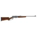 Browning BLR Lightweight Lever Action Rifle 308 Winchester 20" Stainless Threaded Barrel Stainless Frame Walnut Straight Grip Stock - Browning