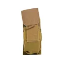 Military Surplus USMC MOLLE II Double AR-15 Magazine Pouch Grade 2 Coyote Tan - Military Surplus