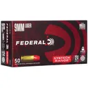 Federal Syntech Range 9mm Luger Ammo 124 Grain Federal TSJ Total Synthetic Jacket (TSJ) Case of 500 (10 Boxes of 50) - Federal Ammo