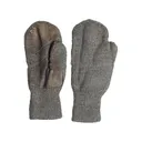 Military Surplus Swiss Wool/Leather Mittens Grade 2 One Size Fits Most - Military Surplus
