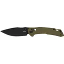Zero Tolerance 0203 Pocket Knife 4" Drop Point CPM-M4 Black PVD Blade G-10 Handle Green - Zero Tolerance