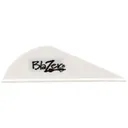Bohning Blazer Vane Arrow Fletching 2" White 100PK - Bohning