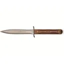 KA-BAR EK Commando Presentation Fixed Blade Knife 6.625" Spear Point 440C Mirror Polished Blade Walnut Handle - Ka-Bar