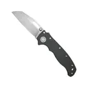 Demko Knives AD20.5 S35 Folding Knife 2.875" Shark Foot CPM S35VN Stonewashed Blade Carbon Fiber Handle Black - Demko