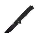 Tekto Knives F1 Alpha Pocket Knife 3.1" Drop Point D2 Black Titanium Blade G-10 Handle Black/Bronze - Tekto Knives