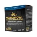 Apex Waterfowl TSS/S3 Steel Blend 12 Gauge Ammo 3" #2 and #7-1/2 Steel and Tungsten Shot 1-5/16 oz Box of 25 - Apex Ammunition