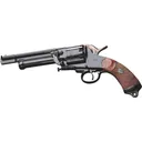 Pietta LeMat Army Black Powder Revolver 44 Caliber 6.75" Blued Barrel Steel Frame - Pietta