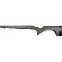 Grayboe Trekker Rifle Stock R700 Right Hand Long Action Universal Inlet Olive with Black Web - Grayboe