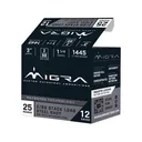 Migra Steel Waterfowl 12 Gauge Ammo 3" #2 and BB Steel Shot 1-1/4 oz Case of 250 (10 Boxes of 25) - Migra Ammunition