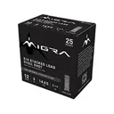 Migra Steel Waterfowl 12 Gauge Ammo 3" #2 and #4 Steel Shot 1-1/4 oz Case of 250 (10 Boxes of 25) - Migra Ammunition