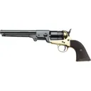 Pietta 1851 Griswold & Gunnison Black Powder Revolver 36 Caliber 7.5" Blued Barrel Brass Frame Black Grip - Pietta
