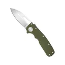 Demko Knives Shark-Cub Pocket Knife 2.5" Slicer Shark CPM 20CV Stonewashed Blade G-10 Handle OD Green - Demko Knives