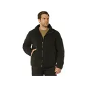 Rothco Men's Concealed Carry Three Season Jacket Black Large - Rothco