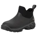 Muck Boots Men's Woody Sport Ankle Waterproof Camp Shoes Rubber Black/Dark Gray 12 D - Muck Boots