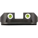 Novak Rear Night Sight for Ruger SP101 Steel Matte with Green Tritium Dots - Novak