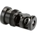 Griffin Armament Paladin Muzzle Brake Suppressor Mount 338 Lapua 3/4x24 Thread Stainless Steel Black - Griffin Armament