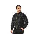 Rothco Men's Concealed Carry MA-1 Flight Jacket Black 2XL - Rothco