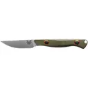 Benchmade Hunt Flyway Fixed Blade Knife 2.7" Drop Point CPM-S90V Stonewashed Blade G-10 Handle Green - Benchmade