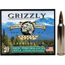Grizzly Cartridge High Performance Rifle 22-250 Remington Ammo 55 Grain Jacketed Soft Point Box of 20 - Grizzly Cartridge