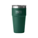 YETI Rambler 20 oz Stackable Cup with Magslider Lid Black Forest Green - Yeti