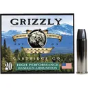 Grizzly Cartridge Bear Load 357 Magnum Ammo 200 Grain Lead Long Wide Nose Gas Check Box of 20 - Grizzly Cartridge