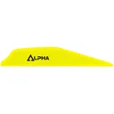 Bohning Alpha Vane Arrow Fletching 2.8" Neon Yellow 36PK - Bohning