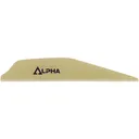 Bohning Alpha Vane Arrow Fletching 2.8" Tan 12PK - Bohning