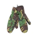 Military Surplus British Lined Mittens Grade 2 Camo Large - Military Surplus