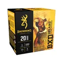 Browning BXD Upland 20 Gauge Ammo 3" #5 Nickel Plated Lead Shot 1-1/4 oz Case of 250 (10 Boxes of 25) - Browning