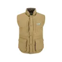 Drake Men's Throwback80 Featherless Puffer Vest Tan Medium - Drake