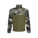 Drake Men's MST Refuge Eqwader Quarter Zip Sweatshirt Woodland Camo XL - Drake