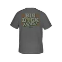 Drake Men's Big Duck Energy Short Sleeve T Shirt Graphite Heather Large - Drake