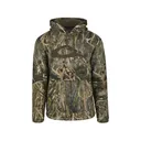 Drake Men's LST Silencer Hoodie Mossy Oak Shadow Grass Habitat Medium - Drake Waterfowl