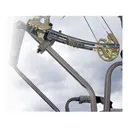 HME Universally-Mountable Bow Holder Mount Steel Olive - HME Products