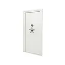 SnapSafe Premium Vault Door In-Swing 36"x80" with Electronic Lock White with Free SnapSafe Under Bed Safe - SnapSafe