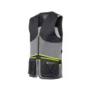 Beretta Full Mesh Shooting Vest Men's Ebony and Ice Gray XXXL - Beretta