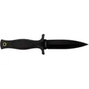 Camillus M3 Fixed Blade Knife 4.6" Dagger 3Cr13 Black Blade Injection Molded Nylon Handle Black - Camillus